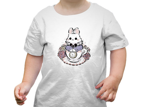 Cute White Rabbit Tea Cup