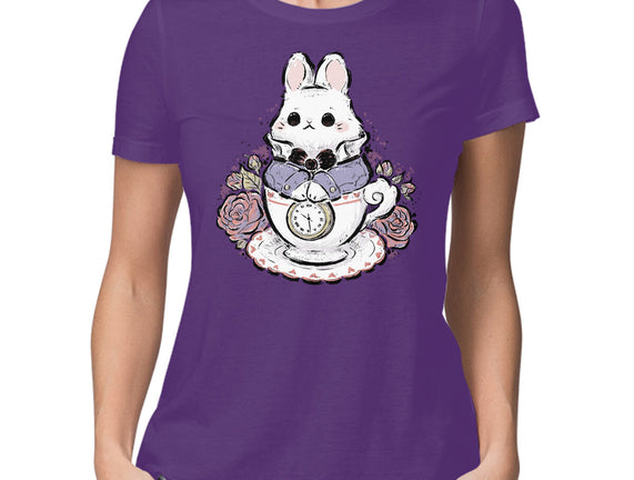 Cute White Rabbit Tea Cup