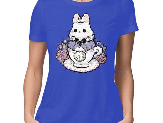 Cute White Rabbit Tea Cup