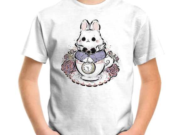 Cute White Rabbit Tea Cup