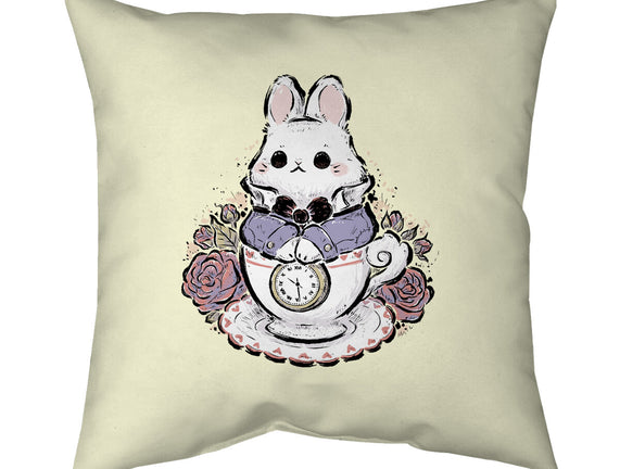 Cute White Rabbit Tea Cup
