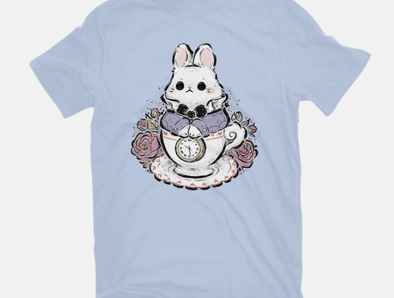 Cute White Rabbit Tea Cup