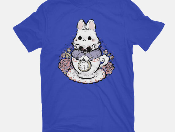 Cute White Rabbit Tea Cup