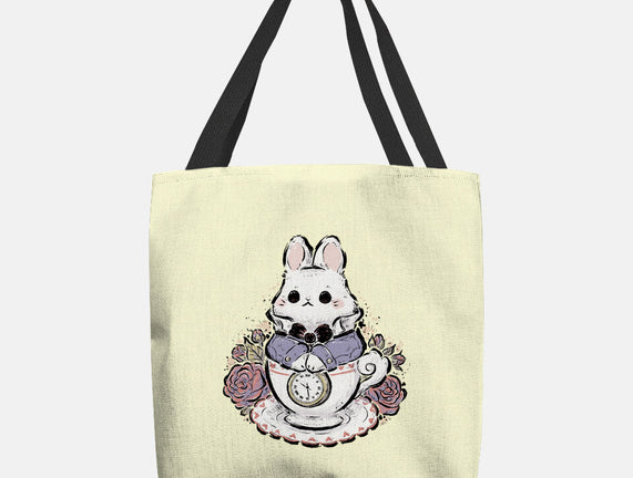 Cute White Rabbit Tea Cup