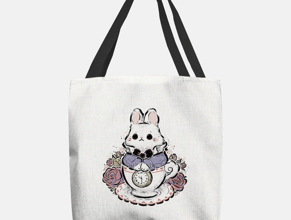 Cute White Rabbit Tea Cup