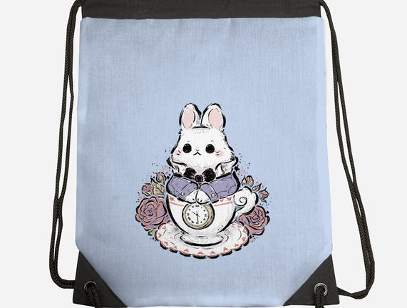Cute White Rabbit Tea Cup