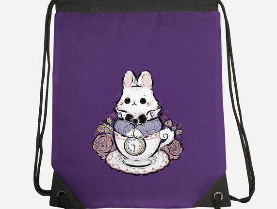 Cute White Rabbit Tea Cup