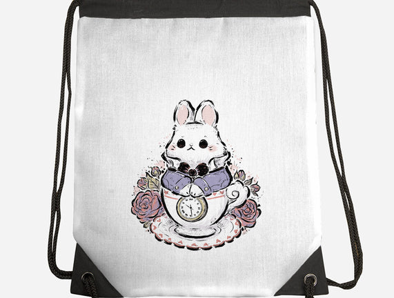 Cute White Rabbit Tea Cup
