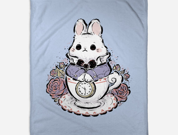 Cute White Rabbit Tea Cup