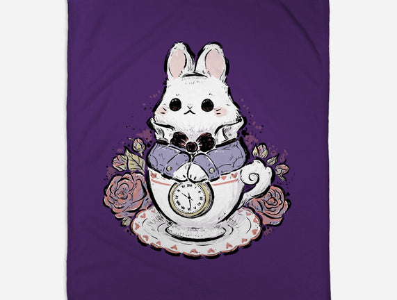 Cute White Rabbit Tea Cup