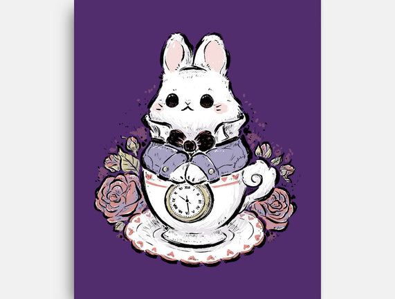 Cute White Rabbit Tea Cup