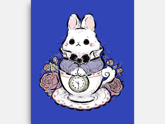 Cute White Rabbit Tea Cup