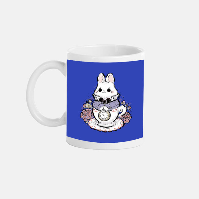 Cute White Rabbit Tea Cup-None-Mug-Drinkware-xMorfina