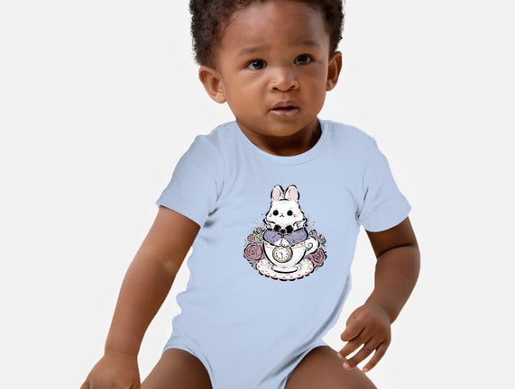 Cute White Rabbit Tea Cup