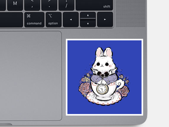 Cute White Rabbit Tea Cup