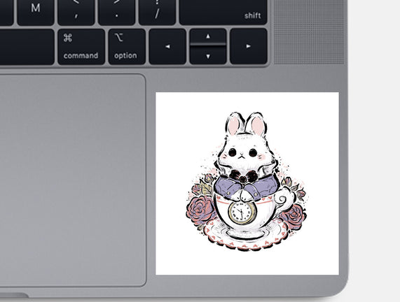 Cute White Rabbit Tea Cup