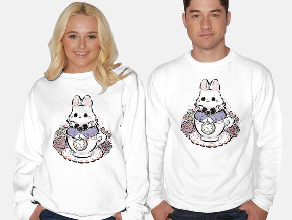 Cute White Rabbit Tea Cup