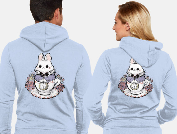 Cute White Rabbit Tea Cup