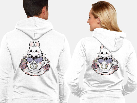 Cute White Rabbit Tea Cup