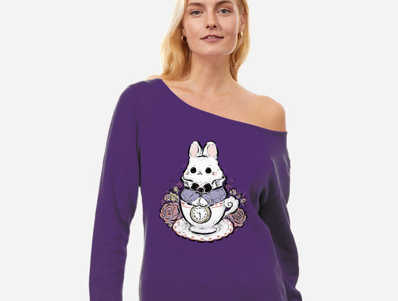 Cute White Rabbit Tea Cup