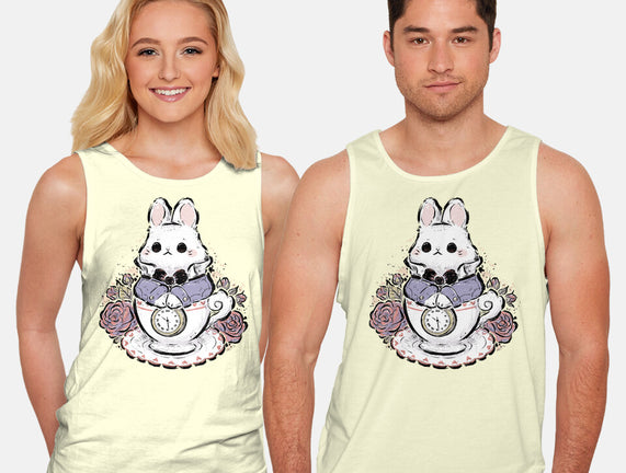 Cute White Rabbit Tea Cup