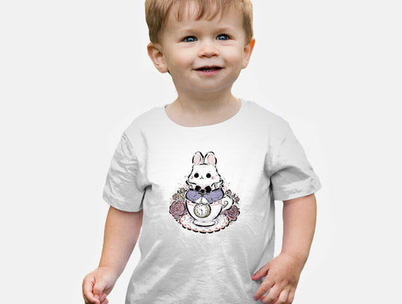 Cute White Rabbit Tea Cup