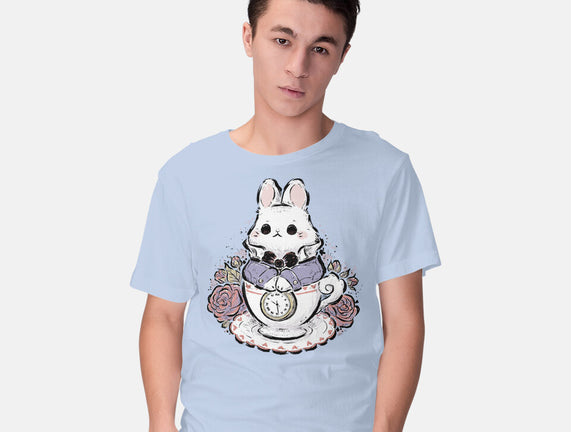 Cute White Rabbit Tea Cup