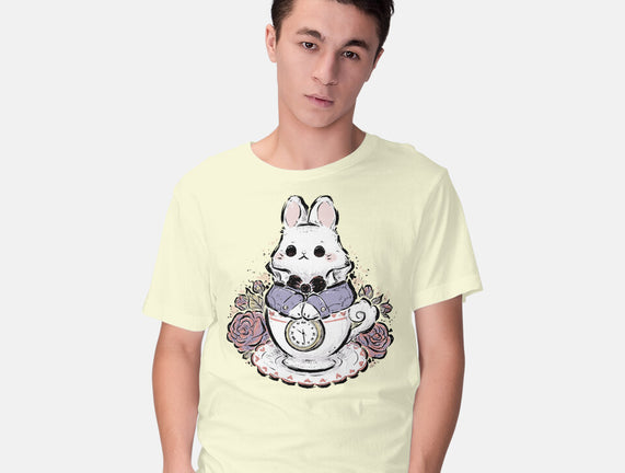 Cute White Rabbit Tea Cup