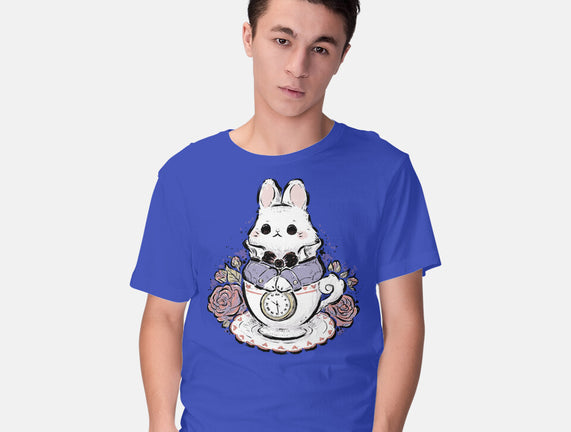 Cute White Rabbit Tea Cup