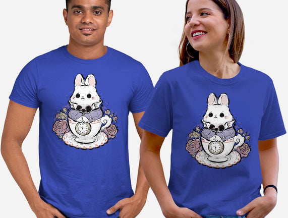 Cute White Rabbit Tea Cup