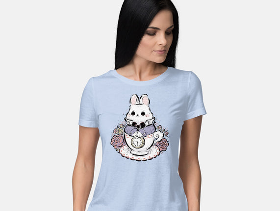 Cute White Rabbit Tea Cup