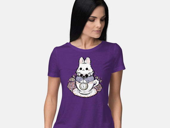 Cute White Rabbit Tea Cup