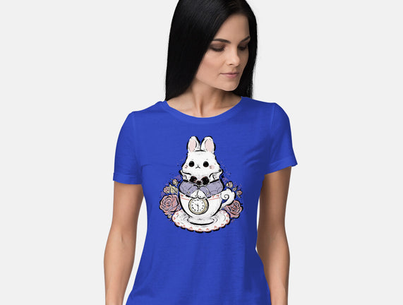 Cute White Rabbit Tea Cup