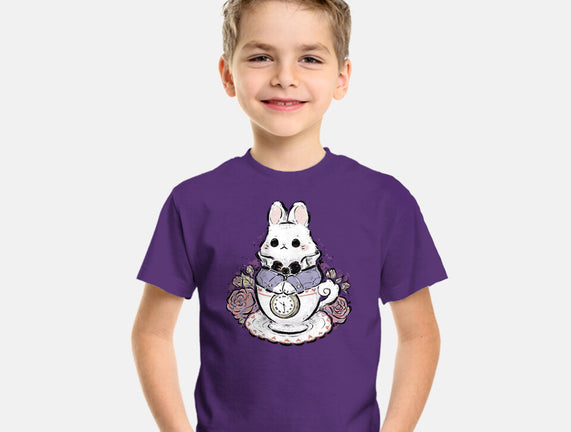 Cute White Rabbit Tea Cup