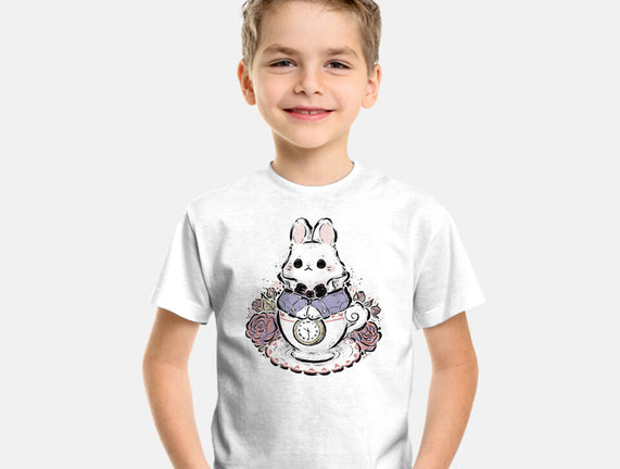 Cute White Rabbit Tea Cup