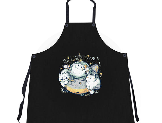 Cute Alien Cats Spaceship