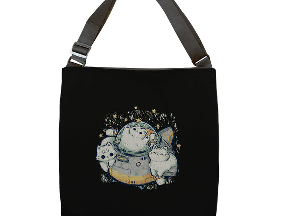 Cute Alien Cats Spaceship