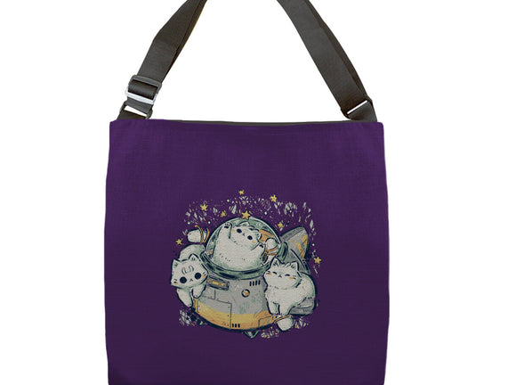 Cute Alien Cats Spaceship