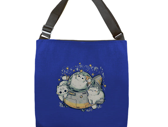 Cute Alien Cats Spaceship