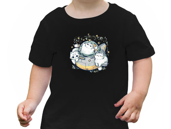 Cute Alien Cats Spaceship