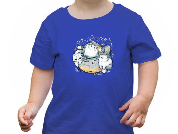 Cute Alien Cats Spaceship