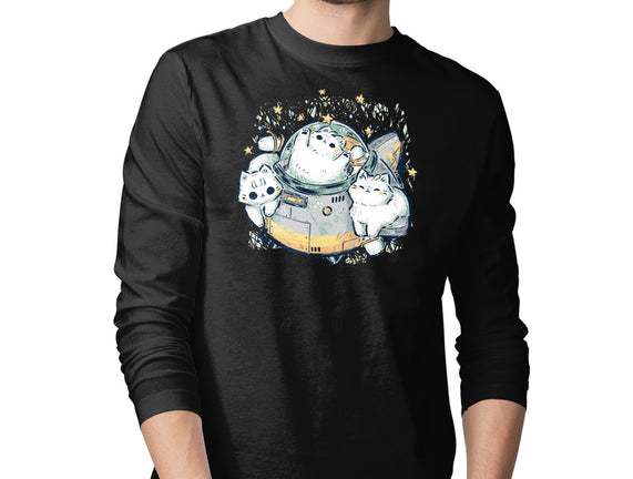 Cute Alien Cats Spaceship