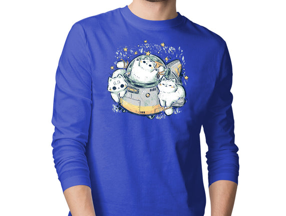 Cute Alien Cats Spaceship