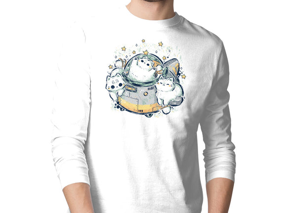 Cute Alien Cats Spaceship