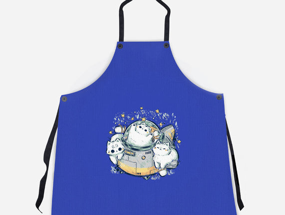 Cute Alien Cats Spaceship