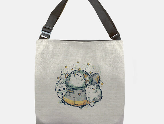Cute Alien Cats Spaceship