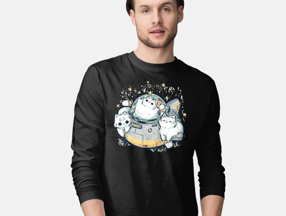 Cute Alien Cats Spaceship