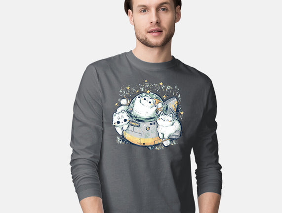 Cute Alien Cats Spaceship