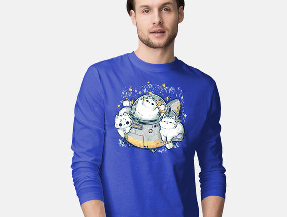 Cute Alien Cats Spaceship