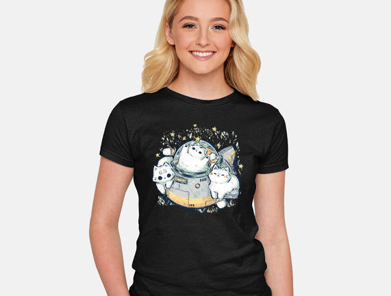 Cute Alien Cats Spaceship